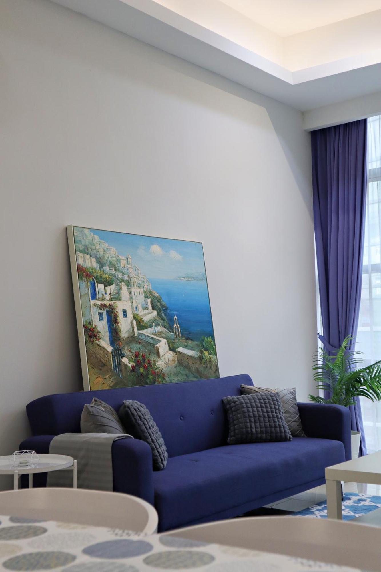 Apartment 5 Pax Santorini Colour Themed At Paradigm Mall,pj *